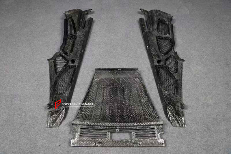 DRY CARBON ENGINE BAY COVER for LAMBORGHINI LP580 610 2014 - 2016

Set includes:

Engine Cover
Engine Bay Panel
Firewall Panel

Material: Dry Carbon