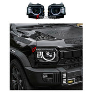 LED HEADLIGHTS for JETOUR T2 TRAVELLER 2024+ FORZA PERFORMANCE custom fit Defender Style

Set includes:
LED Headlights

Material: Plastic

NOTE: Professional installation is required.