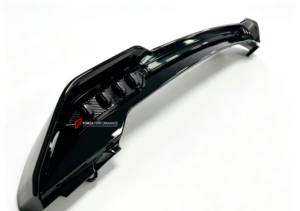LED ROOF SPOILER for LAND ROVER DEFENDER L663 2019+
Set includes:

Roof Spoiler with LED Light
Material: Plastic

NOTE: Professional installation is required.
