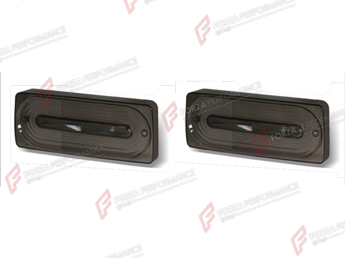 LED TAIL LIGHTS for MERCEDES-BENZ G-CLASS W463 2008 - 2018 FORZA PERFORMANCE custom fit OEM Style

Set includes:
LED Tail Lights

Material: Plastic

NOTE: Professional installation is required.