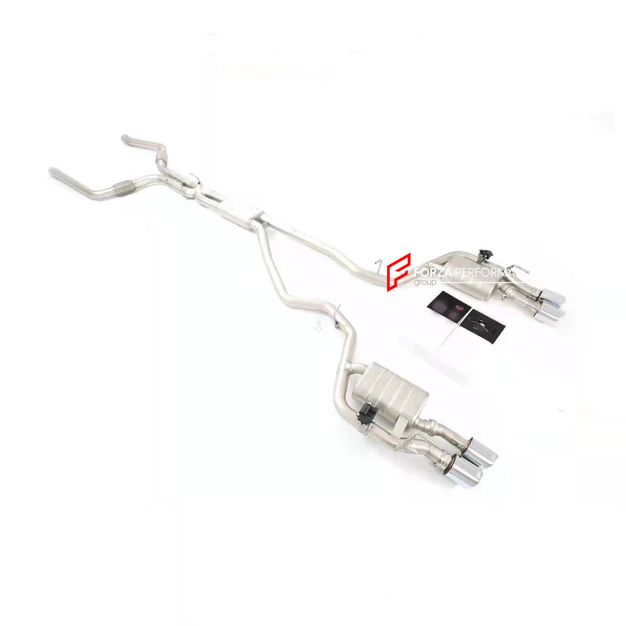 VALVED EXHAUST CATBACK MUFFLER for Lincoln Aviator II 2021 3.0T