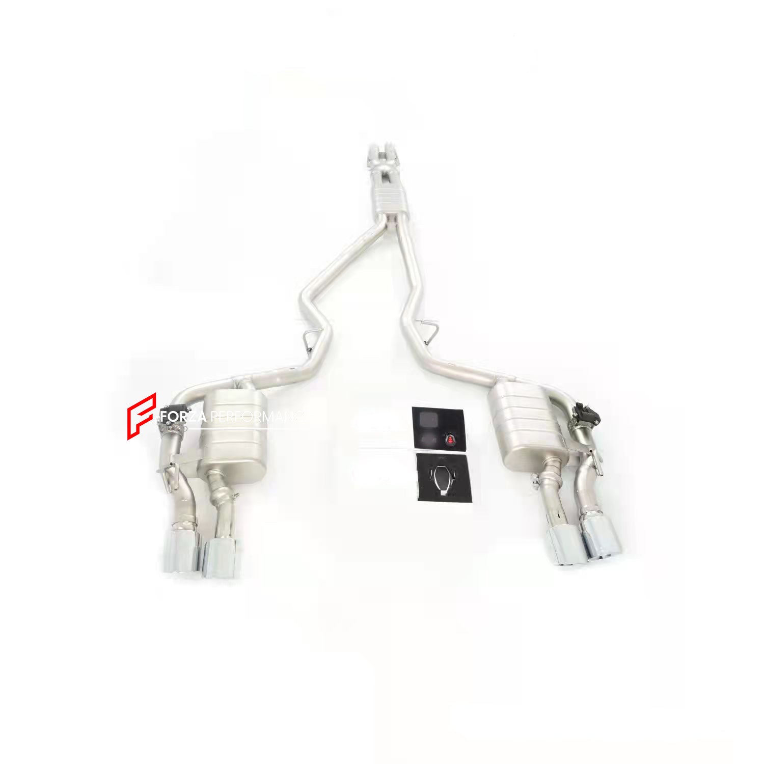 VALVED EXHAUST CATBACK MUFFLER for Lincoln Aviator II 2021 3.0T