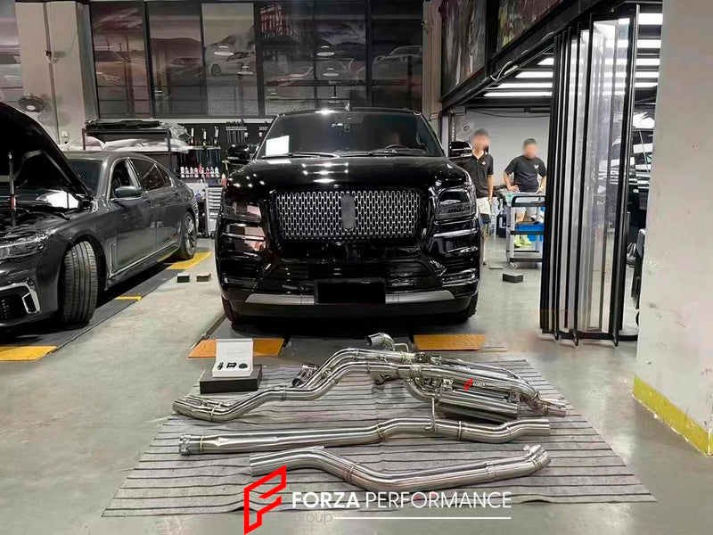 VALVED EXHAUST CATBACK MUFFLER for Lincoln Navigator 3.5L V6 2018 - 2021