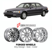 CUSTOM CLASSIC VINTAGE RESTOMOD RETRO OLD SCHOOL FORGED WHEELS RIMS for ACURA RL KA9 1996 - 2004

Custom forged wheels for Acura RL KA9 1996 - 2004. Classic, vintage, restomod and retro JDM wheel designs made to order in custom sizes, offsets, colors and finishes with guaranteed fitment.

We manufacture premium quality forged wheels rims for Acura RL KA9 1996 - 2004 in any design, size, color.

JDM WHEEL DESIGNS: our Japanese collection for sedans and wagons includes designs inspired by Weds Kranze, Leon Ha