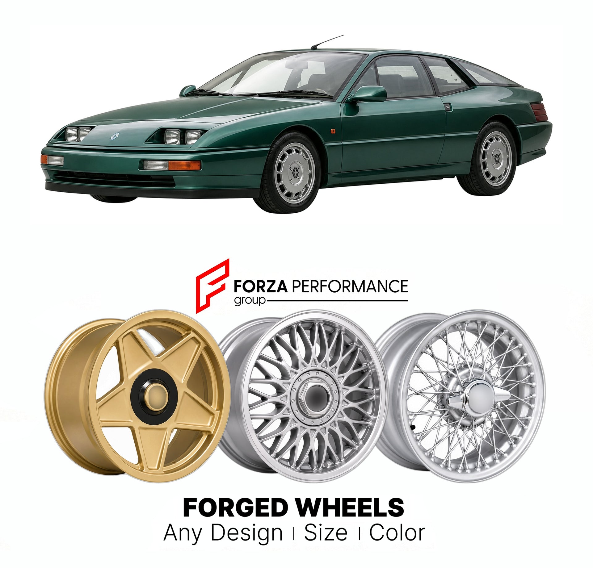 CUSTOM CLASSIC VINTAGE RESTOMOD RETRO OLD SCHOOL FORGED WHEELS RIMS for ALPINE A610 D 503 1991 - 1995

Custom forged wheels for Alpine A610 D 503 1991 - 1995. Classic, vintage, restomod wheel designs made to order in custom sizes, offsets, colors and finishes.

We manufacture premium quality forged wheels rims for Alpine A610 D 503 1991 - 1995 in any design, size, color.

THIS WHEEL DESIGN CAN BE CUSTOM-MADE FOR YOUR CAR IN ANY SIZE AND COLOR OPTIONS
Available in monoblock, 2-piece, 3-piece, duoblock, beadl