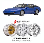 CUSTOM CLASSIC VINTAGE RESTOMOD RETRO OLD SCHOOL FORGED WHEELS RIMS for ALPINE RENAULT A610 1991 - 1995

Custom forged wheels for Alpine Renault A610 1991 - 1995. Classic, vintage, restomod wheel designs made to order in custom sizes, offsets, colors and finishes.

We manufacture premium quality forged wheels rims for Alpine Renault A610 1991 - 1995 in any design, size, color.

THIS WHEEL DESIGN CAN BE CUSTOM-MADE FOR YOUR CAR IN ANY SIZE AND COLOR OPTIONS
Available in monoblock, 2-piece, 3-piece, duoblock,