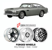 CUSTOM CLASSIC VINTAGE RESTOMOD RETRO OLD SCHOOL FORGED WHEELS RIMS for ASTON MARTIN DB6 1965 - 1971

Custom forged wheels for Aston Martin DB6 1965 - 1971. Classic, vintage, restomod wheel designs made to order in custom sizes, offsets, colors and finishes.

We manufacture premium quality forged wheels rims for Aston Martin DB6 1965 - 1971 in any design, size, color.

THIS WHEEL DESIGN CAN BE CUSTOM-MADE FOR YOUR CAR IN ANY SIZE AND COLOR OPTIONS
Available in monoblock, 2-piece, 3-piece, duoblock, beadlock