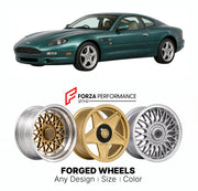 CUSTOM CLASSIC VINTAGE RESTOMOD RETRO OLD SCHOOL FORGED WHEELS RIMS for ASTON MARTIN DB7 1994 - 2004

Custom forged wheels for Aston Martin DB7 1994 - 2004. Classic, vintage, restomod wheel designs made to order in custom sizes, offsets, colors and finishes.

We manufacture premium quality forged wheels rims for Aston Martin DB7 1994 - 2004 in any design, size, color.

THIS WHEEL DESIGN CAN BE CUSTOM-MADE FOR YOUR CAR IN ANY SIZE AND COLOR OPTIONS
Available in monoblock, 2-piece, 3-piece, duoblock, beadlock