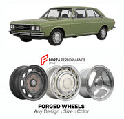 CUSTOM CLASSIC VINTAGE RESTOMOD RETRO OLD SCHOOL FORGED WHEELS RIMS for AUDI 100 C2 1976 - 1982

Custom forged wheels for Audi 100 C2 1976 - 1982. Classic, vintage, restomod wheel designs made to order in custom sizes, offsets, colors and finishes.

We manufacture premium quality forged wheels rims for Audi 100 C2 1976 - 1982 in any design, size, color.

THIS WHEEL DESIGN CAN BE CUSTOM-MADE FOR YOUR CAR IN ANY SIZE AND COLOR OPTIONS
Available in monoblock, 2-piece, 3-piece, duoblock, beadlock
3D wheel rende