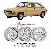 CUSTOM CLASSIC VINTAGE RESTOMOD RETRO OLD SCHOOL FORGED WHEELS RIMS for AUSTIN ALLEGRO ADO67 1973 - 1982

Custom forged wheels for Austin Allegro ADO67 1973 - 1982. Classic, vintage, restomod wheel designs made to order in custom sizes, offsets, colors and finishes.

We manufacture premium quality forged wheels rims for Austin Allegro ADO67 1973 - 1982 in any design, size, color.

THIS WHEEL DESIGN CAN BE CUSTOM-MADE FOR YOUR CAR IN ANY SIZE AND COLOR OPTIONS
Available in monoblock, 2-piece, 3-piece, duoblo