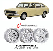 CUSTOM CLASSIC VINTAGE RESTOMOD RETRO OLD SCHOOL FORGED WHEELS RIMS for AUSTIN MAXI ADO14 1969 - 1981

Custom forged wheels for Austin Maxi ADO14 1969 - 1981. Classic, vintage, restomod wheel designs made to order in custom sizes, offsets, colors and finishes.

We manufacture premium quality forged wheels rims for Austin Maxi ADO14 1969 - 1981 in any design, size, color.

THIS WHEEL DESIGN CAN BE CUSTOM-MADE FOR YOUR CAR IN ANY SIZE AND COLOR OPTIONS
Available in monoblock, 2-piece, 3-piece, duoblock, beadl