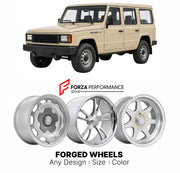 CUSTOM CLASSIC VINTAGE RESTOMOD RETRO OLD SCHOOL FORGED WHEELS RIMS for AUVERLAND A4 1991 - 2005

Custom forged wheels for Auverland A4 1991 - 2005. Classic, vintage, restomod wheel designs made to order in custom sizes, offsets, colors and finishes.

We manufacture premium quality forged wheels rims for Auverland A4 1991 - 2005 in any design, size, color.

THIS WHEEL DESIGN CAN BE CUSTOM-MADE FOR YOUR CAR IN ANY SIZE AND COLOR OPTIONS
Available in monoblock, 2-piece, 3-piece, duoblock, beadlock
3D wheel re