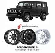 Custom forged wheels for BAIC Beijing BJ80 2016+. Made-to-order monoblock, 2-piece and 3-piece wheels in custom sizes, offsets, colors and finishes with guaranteed vehicle fitment.

We manufacture premium quality forged wheels rims for BAIC Beijing BJ80 2016+ in any design, size, color.

THIS WHEEL DESIGN CAN BE CUSTOM-MADE FOR YOUR CAR IN ANY SIZE AND COLOR OPTIONS
Available in monoblock, 2-piece, 3-piece, duoblock, beadlock
3D wheel renderings are provided according to the exact dimensions and specificati
