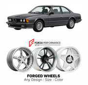 CUSTOM CLASSIC VINTAGE RESTOMOD RETRO OLD SCHOOL FORGED WHEELS RIMS for BMW 6 SERIES 635 CSI E24 1978 - 1989

Custom forged wheels for BMW 6 Series 635 CSi E24 1978 - 1989. Classic, vintage, restomod wheel designs made to order in custom sizes, offsets, colors and finishes.

We manufacture premium quality forged wheels rims for BMW 6 Series 635 CSi E24 1978 - 1989 in any design, size, color.

THIS WHEEL DESIGN CAN BE CUSTOM-MADE FOR YOUR CAR IN ANY SIZE AND COLOR OPTIONS
Available in monoblock, 2-piece, 3-p