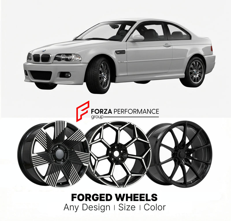 CUSTOM FORGED WHEELS RIMS for BMW M3 E46 2000 - 2006