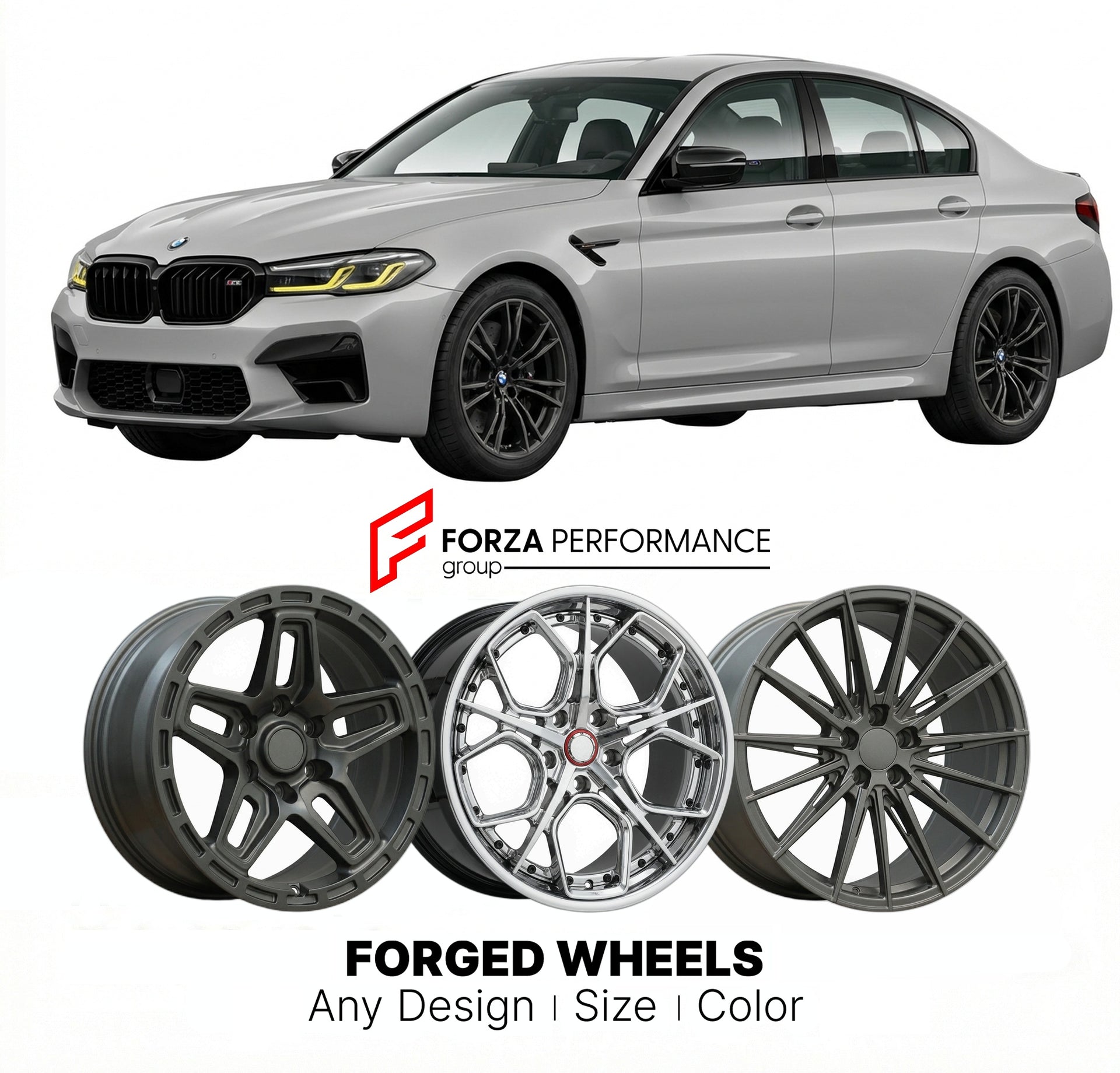 CUSTOM FORGED WHEELS RIMS for BMW M5 F90 2020