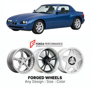 CUSTOM CLASSIC VINTAGE RESTOMOD RETRO OLD SCHOOL FORGED WHEELS RIMS for BMW Z1 E30 1989 - 1991

Custom forged wheels for BMW Z1 E30 1989 - 1991. Classic, vintage, restomod wheel designs made to order in custom sizes, offsets, colors and finishes.

We manufacture premium quality forged wheels rims for BMW Z1 E30 1989 - 1991 in any design, size, color.

THIS WHEEL DESIGN CAN BE CUSTOM-MADE FOR YOUR CAR IN ANY SIZE AND COLOR OPTIONS
Available in monoblock, 2-piece, 3-piece, duoblock, beadlock
3D wheel renderin