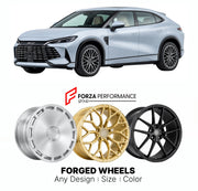 Custom forged wheels for BYD Song L DM-i 2024+. Made-to-order monoblock, 2-piece and 3-piece wheels in custom sizes, offsets, colors and finishes with guaranteed vehicle fitment.

We manufacture premium quality forged wheels rims for BYD Song L DM-i 2024+ in any design, size, color.

THIS WHEEL DESIGN CAN BE CUSTOM-MADE FOR YOUR CAR IN ANY SIZE AND COLOR OPTIONS
Available in monoblock, 2-piece, 3-piece, duoblock, beadlock
3D wheel renderings are provided according to the exact dimensions and specifications 