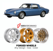 CUSTOM CLASSIC VINTAGE RESTOMOD RETRO OLD SCHOOL FORGED WHEELS RIMS for BANDINI SALONCINO 1968 - 1968

Custom forged wheels for Bandini Saloncino 1968 - 1968. Classic, vintage, restomod wheel designs made to order in custom sizes, offsets, colors and finishes.

We manufacture premium quality forged wheels rims for Bandini Saloncino 1968 - 1968 in any design, size, color.

THIS WHEEL DESIGN CAN BE CUSTOM-MADE FOR YOUR CAR IN ANY SIZE AND COLOR OPTIONS
Available in monoblock, 2-piece, 3-piece, duoblock, beadl