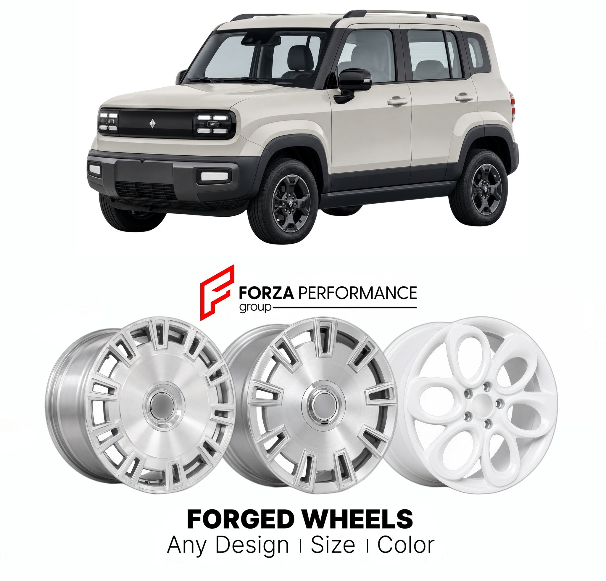Wuling Rims FORGED WHEELS RIMS for BAOJUN SAIC-GM-WULING YEP PLUS 2024+