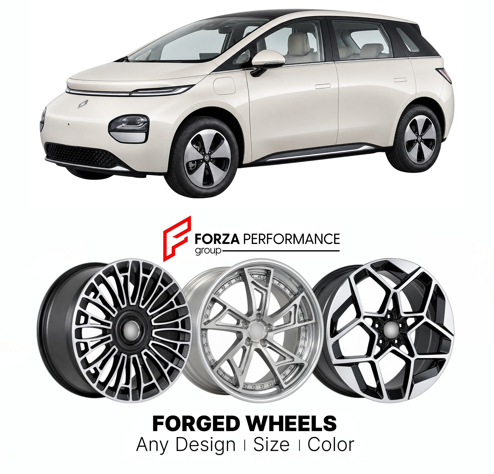 FORGED WHEELS RIMS for BAOJUN SAIC-GM-WULING YUNDUO CLOUD 2023+