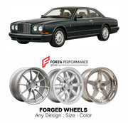 CUSTOM CLASSIC VINTAGE RESTOMOD RETRO OLD SCHOOL FORGED WHEELS RIMS for BENTLEY CONTINENTAL R 1991 - 2003

Custom forged wheels for Bentley Continental R 1991 - 2003. Classic, vintage, restomod wheel designs made to order in custom sizes, offsets, colors and finishes.

We manufacture premium quality forged wheels rims for Bentley Continental R 1991 - 2003 in any design, size, color.

THIS WHEEL DESIGN CAN BE CUSTOM-MADE FOR YOUR CAR IN ANY SIZE AND COLOR OPTIONS
Available in monoblock, 2-piece, 3-piece, duo