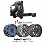 FORGED WHEELS RIMS for BOLLINGER B4 CLASS CHASSIS CAB 2024+

Custom forged wheels for Bollinger B4 Class Chassis Cab 2024+. Made-to-order monoblock, 2-piece and 3-piece rims in custom sizes, offsets, colors and finishes with guaranteed fitment.

We manufacture premium quality forged wheels rims for Bollinger B4 Class Chassis Cab 2024+ in any design, size, color.

THIS WHEEL DESIGN CAN BE CUSTOM-MADE FOR YOUR CAR IN ANY SIZE AND COLOR OPTIONS
Available in monoblock, 2-piece, 3-piece, duoblock, beadlock
3D wh