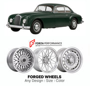 CUSTOM CLASSIC VINTAGE RESTOMOD RETRO OLD SCHOOL FORGED WHEELS RIMS for BRISTOL 406 1958 - 1961

Custom forged wheels for Bristol 406 1958 - 1961. Classic, vintage, restomod wheel designs made to order in custom sizes, offsets, colors and finishes.

We manufacture premium quality forged wheels rims for Bristol 406 1958 - 1961 in any design, size, color.

THIS WHEEL DESIGN CAN BE CUSTOM-MADE FOR YOUR CAR IN ANY SIZE AND COLOR OPTIONS
Available in monoblock, 2-piece, 3-piece, duoblock, beadlock
3D wheel rende