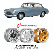 CUSTOM CLASSIC VINTAGE RESTOMOD RETRO OLD SCHOOL FORGED WHEELS RIMS for BRISTOL 410 1967 - 1969

Custom forged wheels for Bristol 410 1967 - 1969. Classic, vintage, restomod wheel designs made to order in custom sizes, offsets, colors and finishes.

We manufacture premium quality forged wheels rims for Bristol 410 1967 - 1969 in any design, size, color.

THIS WHEEL DESIGN CAN BE CUSTOM-MADE FOR YOUR CAR IN ANY SIZE AND COLOR OPTIONS
Available in monoblock, 2-piece, 3-piece, duoblock, beadlock
3D wheel rende