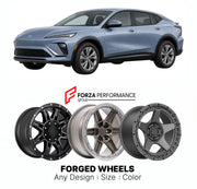 FORGED WHEELS RIMS for BUICK ELECTRA E4 GLOBAL ELECTRIC SUV COUPE 2023+

Custom forged wheels for Buick Electra E4 Global Electric SUV Coupe 2023+. Made-to-order monoblock, 2-piece and 3-piece rims in custom sizes, offsets, colors and finishes with guaranteed fitment.

We manufacture premium quality forged wheels rims for Buick Electra E4 Global Electric SUV Coupe 2023+ in any design, size, color.

THIS WHEEL DESIGN CAN BE CUSTOM-MADE FOR YOUR CAR IN ANY SIZE AND COLOR OPTIONS
Available in monoblock, 2-piec