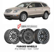 FORGED WHEELS RIMS for BUICK ENCLAVE CXL 2008 - 2024

Custom forged wheels for Buick Enclave CXL 2008 - 2024. Made-to-order monoblock, 2-piece and 3-piece rims in custom sizes, offsets, colors and finishes with guaranteed fitment.

We manufacture premium quality forged wheels rims for Buick Enclave CXL 2008 - 2024 in any design, size, color.

THIS WHEEL DESIGN CAN BE CUSTOM-MADE FOR YOUR CAR IN ANY SIZE AND COLOR OPTIONS
Available in monoblock, 2-piece, 3-piece, duoblock, beadlock
3D wheel renderings are pr