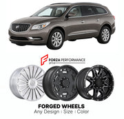 FORGED WHEELS RIMS for BUICK ENCLAVE PREMIUM 2008 - 2024

Custom forged wheels for Buick Enclave Premium 2008 - 2024. Made-to-order monoblock, 2-piece and 3-piece rims in custom sizes, offsets, colors and finishes with guaranteed fitment.

We manufacture premium quality forged wheels rims for Buick Enclave Premium 2008 - 2024 in any design, size, color.

THIS WHEEL DESIGN CAN BE CUSTOM-MADE FOR YOUR CAR IN ANY SIZE AND COLOR OPTIONS
Available in monoblock, 2-piece, 3-piece, duoblock, beadlock
3D wheel rende