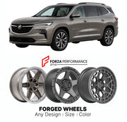 FORGED WHEELS RIMS for BUICK ENCLAVE SPORT TOURING 2008 - 2024

Custom forged wheels for Buick Enclave Sport Touring 2008 - 2024. Made-to-order monoblock, 2-piece and 3-piece rims in custom sizes, offsets, colors and finishes with guaranteed fitment.

We manufacture premium quality forged wheels rims for Buick Enclave Sport Touring 2008 - 2024 in any design, size, color.

THIS WHEEL DESIGN CAN BE CUSTOM-MADE FOR YOUR CAR IN ANY SIZE AND COLOR OPTIONS
Available in monoblock, 2-piece, 3-piece, duoblock, beadl