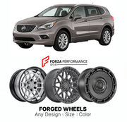 FORGED WHEELS RIMS for BUICK ENVISION ESSENCE 2016+

Custom forged wheels for Buick Envision Essence 2016+. Made-to-order monoblock, 2-piece and 3-piece rims in custom sizes, offsets, colors and finishes with guaranteed fitment.

We manufacture premium quality forged wheels rims for Buick Envision Essence 2016+ in any design, size, color.

THIS WHEEL DESIGN CAN BE CUSTOM-MADE FOR YOUR CAR IN ANY SIZE AND COLOR OPTIONS
Available in monoblock, 2-piece, 3-piece, duoblock, beadlock
3D wheel renderings are provi