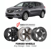 FORGED WHEELS RIMS for BUICK ENVISION PREMIUM 2016+

Custom forged wheels for Buick Envision Premium 2016+. Made-to-order monoblock, 2-piece and 3-piece rims in custom sizes, offsets, colors and finishes with guaranteed fitment.

We manufacture premium quality forged wheels rims for Buick Envision Premium 2016+ in any design, size, color.

THIS WHEEL DESIGN CAN BE CUSTOM-MADE FOR YOUR CAR IN ANY SIZE AND COLOR OPTIONS
Available in monoblock, 2-piece, 3-piece, duoblock, beadlock
3D wheel renderings are provi