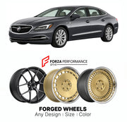 FORGED WHEELS RIMS for BUICK LACROSSE 2017 - 2019

Custom forged wheels for Buick LaCrosse 2017 - 2019. Made-to-order monoblock, 2-piece and 3-piece rims in custom sizes, offsets, colors and finishes with guaranteed fitment.

We manufacture premium quality forged wheels rims for Buick LaCrosse 2017 - 2019 in any design, size, color.

THIS WHEEL DESIGN CAN BE CUSTOM-MADE FOR YOUR CAR IN ANY SIZE AND COLOR OPTIONS
Available in monoblock, 2-piece, 3-piece, duoblock, beadlock
3D wheel renderings are provided ac