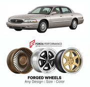 FORGED WHEELS RIMS for BUICK PARK AVENUE ULTRA 1991 - 2005

Custom forged wheels for Buick Park Avenue Ultra 1991 - 2005. Made-to-order monoblock, 2-piece and 3-piece rims in custom sizes, offsets, colors and finishes with guaranteed fitment.

We manufacture premium quality forged wheels rims for Buick Park Avenue Ultra 1991 - 2005 in any design, size, color.

THIS WHEEL DESIGN CAN BE CUSTOM-MADE FOR YOUR CAR IN ANY SIZE AND COLOR OPTIONS
Available in monoblock, 2-piece, 3-piece, duoblock, beadlock
3D wheel