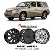 FORGED WHEELS RIMS for BUICK RAINIER 2004 - 2007

Custom forged wheels for Buick Rainier 2004 - 2007. Made-to-order monoblock, 2-piece and 3-piece rims in custom sizes, offsets, colors and finishes with guaranteed fitment.

We manufacture premium quality forged wheels rims for Buick Rainier 2004 - 2007 in any design, size, color.

THIS WHEEL DESIGN CAN BE CUSTOM-MADE FOR YOUR CAR IN ANY SIZE AND COLOR OPTIONS
Available in monoblock, 2-piece, 3-piece, duoblock, beadlock
3D wheel renderings are provided accor