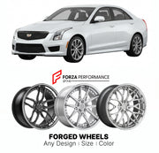 FORGED WHEELS RIMS for CADILLAC ATS-V 2016 - 2019

Custom forged wheels for Cadillac ATS-V 2016 - 2019. Made-to-order monoblock, 2-piece and 3-piece rims in custom sizes, offsets, colors and finishes with guaranteed fitment.

We manufacture premium quality forged wheels rims for Cadillac ATS-V 2016 - 2019 in any design, size, color.

THIS WHEEL DESIGN CAN BE CUSTOM-MADE FOR YOUR CAR IN ANY SIZE AND COLOR OPTIONS
Available in monoblock, 2-piece, 3-piece, duoblock, beadlock
3D wheel renderings are provided ac