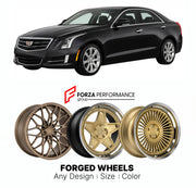 FORGED WHEELS RIMS for CADILLAC ATS SEDAN 2013 - 2019

Custom forged wheels for Cadillac ATS Sedan 2013 - 2019. Made-to-order monoblock, 2-piece and 3-piece rims in custom sizes, offsets, colors and finishes with guaranteed fitment.

We manufacture premium quality forged wheels rims for Cadillac ATS Sedan 2013 - 2019 in any design, size, color.

THIS WHEEL DESIGN CAN BE CUSTOM-MADE FOR YOUR CAR IN ANY SIZE AND COLOR OPTIONS
Available in monoblock, 2-piece, 3-piece, duoblock, beadlock
3D wheel renderings are