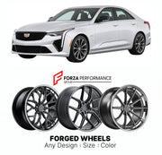FORGED WHEELS RIMS for CADILLAC CT4 CT4-V 2020+

Custom forged wheels for Cadillac CT4 CT4-V 2020+. Made-to-order monoblock, 2-piece and 3-piece rims in custom sizes, offsets, colors and finishes with guaranteed fitment.

We manufacture premium quality forged wheels rims for Cadillac CT4 CT4-V 2020+ in any design, size, color.

THIS WHEEL DESIGN CAN BE CUSTOM-MADE FOR YOUR CAR IN ANY SIZE AND COLOR OPTIONS
Available in monoblock, 2-piece, 3-piece, duoblock, beadlock
3D wheel renderings are provided accordin