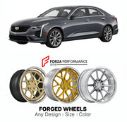 FORGED WHEELS RIMS for CADILLAC CT4 SPORT 2020+

Custom forged wheels for Cadillac CT4 Sport 2020+. Made-to-order monoblock, 2-piece and 3-piece rims in custom sizes, offsets, colors and finishes with guaranteed fitment.

We manufacture premium quality forged wheels rims for Cadillac CT4 Sport 2020+ in any design, size, color.

THIS WHEEL DESIGN CAN BE CUSTOM-MADE FOR YOUR CAR IN ANY SIZE AND COLOR OPTIONS
Available in monoblock, 2-piece, 3-piece, duoblock, beadlock
3D wheel renderings are provided accordin