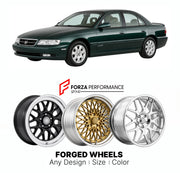 FORGED WHEELS RIMS for CADILLAC CATERA SPORT 1997 - 2001

Custom forged wheels for Cadillac Catera Sport 1997 - 2001. Made-to-order monoblock, 2-piece and 3-piece rims in custom sizes, offsets, colors and finishes with guaranteed fitment.

We manufacture premium quality forged wheels rims for Cadillac Catera Sport 1997 - 2001 in any design, size, color.

THIS WHEEL DESIGN CAN BE CUSTOM-MADE FOR YOUR CAR IN ANY SIZE AND COLOR OPTIONS
Available in monoblock, 2-piece, 3-piece, duoblock, beadlock
3D wheel rende