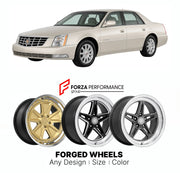 FORGED WHEELS RIMS for CADILLAC DTS PLATINUM 2006 - 2011

Custom forged wheels for Cadillac DTS Platinum 2006 - 2011. Made-to-order monoblock, 2-piece and 3-piece rims in custom sizes, offsets, colors and finishes with guaranteed fitment.

We manufacture premium quality forged wheels rims for Cadillac DTS Platinum 2006 - 2011 in any design, size, color.

THIS WHEEL DESIGN CAN BE CUSTOM-MADE FOR YOUR CAR IN ANY SIZE AND COLOR OPTIONS
Available in monoblock, 2-piece, 3-piece, duoblock, beadlock
3D wheel rende