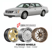 FORGED WHEELS RIMS for CADILLAC DTS PROFESSIONAL CHASSIS 2006 - 2011

Custom forged wheels for Cadillac DTS Professional Chassis 2006 - 2011. Made-to-order monoblock, 2-piece and 3-piece rims in custom sizes, offsets, colors and finishes with guaranteed fitment.

We manufacture premium quality forged wheels rims for Cadillac DTS Professional Chassis 2006 - 2011 in any design, size, color.

THIS WHEEL DESIGN CAN BE CUSTOM-MADE FOR YOUR CAR IN ANY SIZE AND COLOR OPTIONS
Available in monoblock, 2-piece, 3-piec