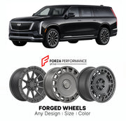 FORGED WHEELS RIMS for CADILLAC ESCALADE IQL 1999+

Custom forged wheels for Cadillac Escalade IQL 1999+. Made-to-order monoblock, 2-piece and 3-piece rims in custom sizes, offsets, colors and finishes with guaranteed fitment.

We manufacture premium quality forged wheels rims for Cadillac Escalade IQL 1999+ in any design, size, color.

THIS WHEEL DESIGN CAN BE CUSTOM-MADE FOR YOUR CAR IN ANY SIZE AND COLOR OPTIONS
Available in monoblock, 2-piece, 3-piece, duoblock, beadlock
3D wheel renderings are provided