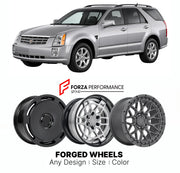 FORGED WHEELS RIMS for CADILLAC SRX PERFORMANCE 2004 - 2016

Custom forged wheels for Cadillac SRX Performance 2004 - 2016. Made-to-order monoblock, 2-piece and 3-piece rims in custom sizes, offsets, colors and finishes with guaranteed fitment.

We manufacture premium quality forged wheels rims for Cadillac SRX Performance 2004 - 2016 in any design, size, color.

THIS WHEEL DESIGN CAN BE CUSTOM-MADE FOR YOUR CAR IN ANY SIZE AND COLOR OPTIONS
Available in monoblock, 2-piece, 3-piece, duoblock, beadlock
3D wh