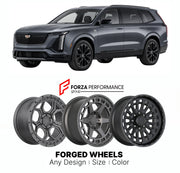 FORGED WHEELS RIMS for CADILLAC VISTIQ SPORT 2026+

Custom forged wheels for Cadillac Vistiq Sport 2026+. Made-to-order monoblock, 2-piece and 3-piece rims in custom sizes, offsets, colors and finishes with guaranteed fitment.

We manufacture premium quality forged wheels rims for Cadillac Vistiq Sport 2026+ in any design, size, color.

THIS WHEEL DESIGN CAN BE CUSTOM-MADE FOR YOUR CAR IN ANY SIZE AND COLOR OPTIONS
Available in monoblock, 2-piece, 3-piece, duoblock, beadlock
3D wheel renderings are provided