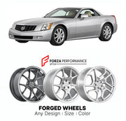 FORGED WHEELS RIMS for CADILLAC XLR BASE 2004 - 2009

Custom forged wheels for Cadillac XLR Base 2004 - 2009. Made-to-order monoblock, 2-piece and 3-piece rims in custom sizes, offsets, colors and finishes with guaranteed fitment.

We manufacture premium quality forged wheels rims for Cadillac XLR Base 2004 - 2009 in any design, size, color.

THIS WHEEL DESIGN CAN BE CUSTOM-MADE FOR YOUR CAR IN ANY SIZE AND COLOR OPTIONS
Available in monoblock, 2-piece, 3-piece, duoblock, beadlock
3D wheel renderings are pr