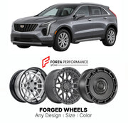 FORGED WHEELS RIMS for CADILLAC XT4 PREMIUM LUXURY 2019+

Custom forged wheels for Cadillac XT4 Premium Luxury 2019+. Made-to-order monoblock, 2-piece and 3-piece rims in custom sizes, offsets, colors and finishes with guaranteed fitment.

We manufacture premium quality forged wheels rims for Cadillac XT4 Premium Luxury 2019+ in any design, size, color.

THIS WHEEL DESIGN CAN BE CUSTOM-MADE FOR YOUR CAR IN ANY SIZE AND COLOR OPTIONS
Available in monoblock, 2-piece, 3-piece, duoblock, beadlock
3D wheel rende